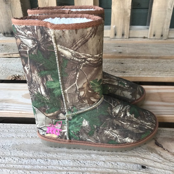 camo ugg style boots